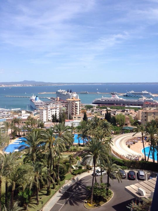 Zimmerausblick  GPRO Valparaiso Palace & Spa