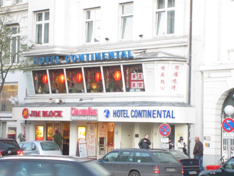 Restaurant unten im Hotel Hotel Continental Hamburg