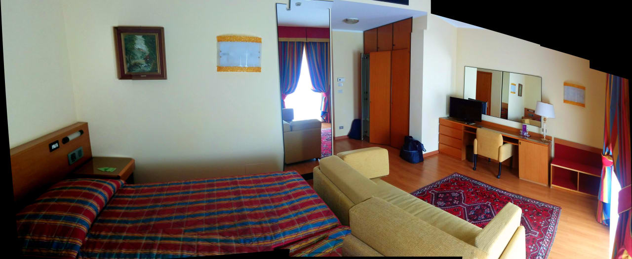 Unser "Upgrade"-Zimmer Hotel Metropole Terme