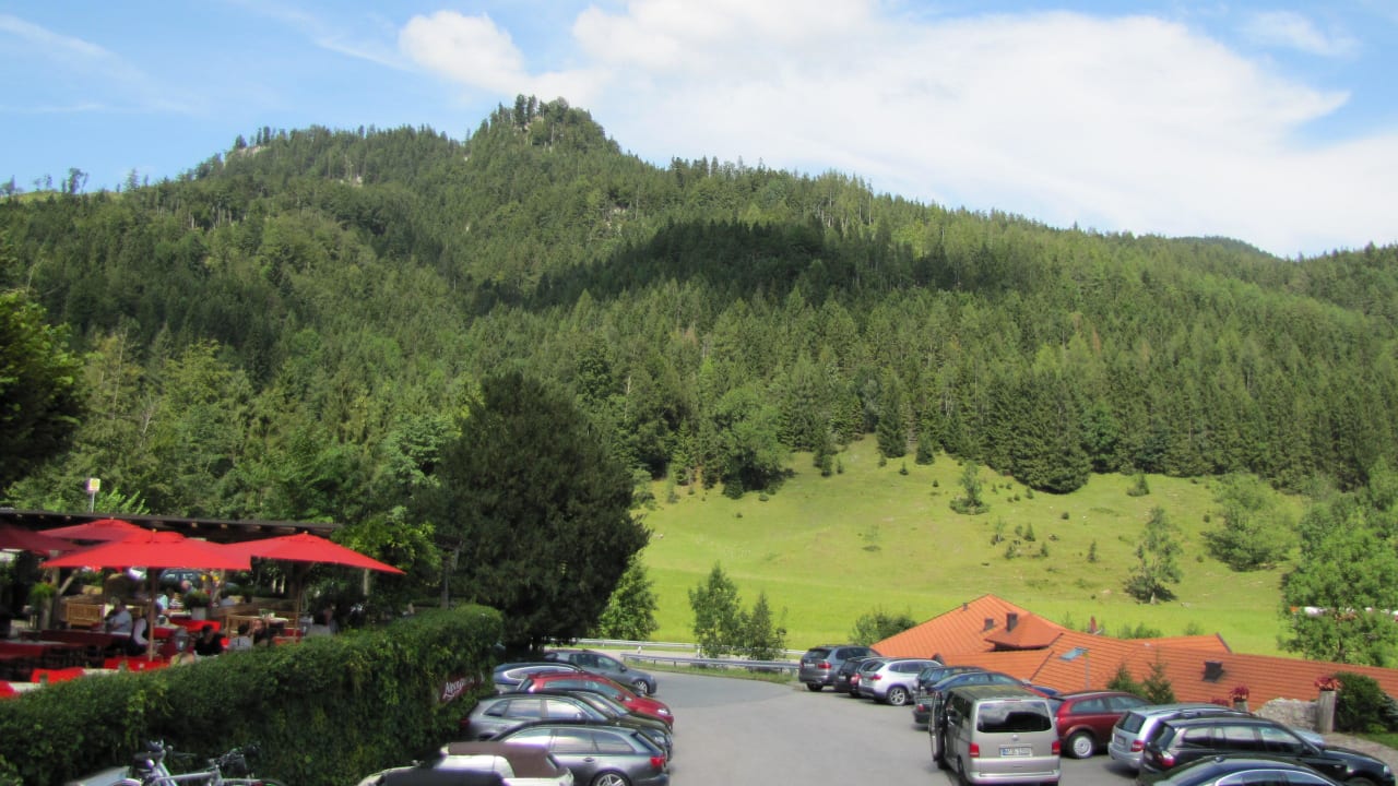 Blick in die Berge der Umgebung Hotel Feuriger Tatzlwurm