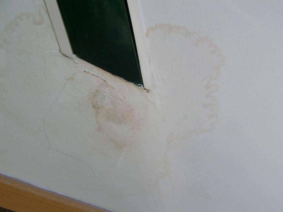 Flecken an der Wand BIO Hotel Gutshof Insel Usedom