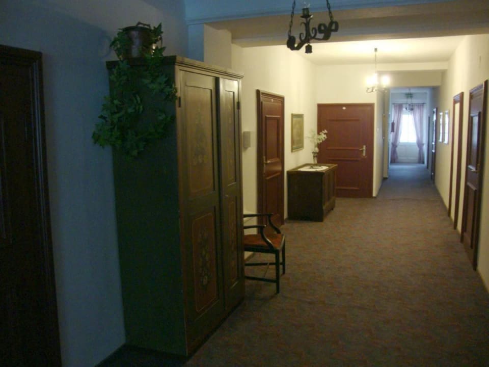 Zimmerflur im 1. Stock Hotel Schiffmeister