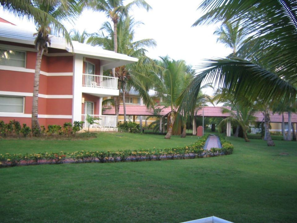 Bungalows, Blick aus dem Erdgeschoss Grand Palladium Select Bávaro Resort & Spa