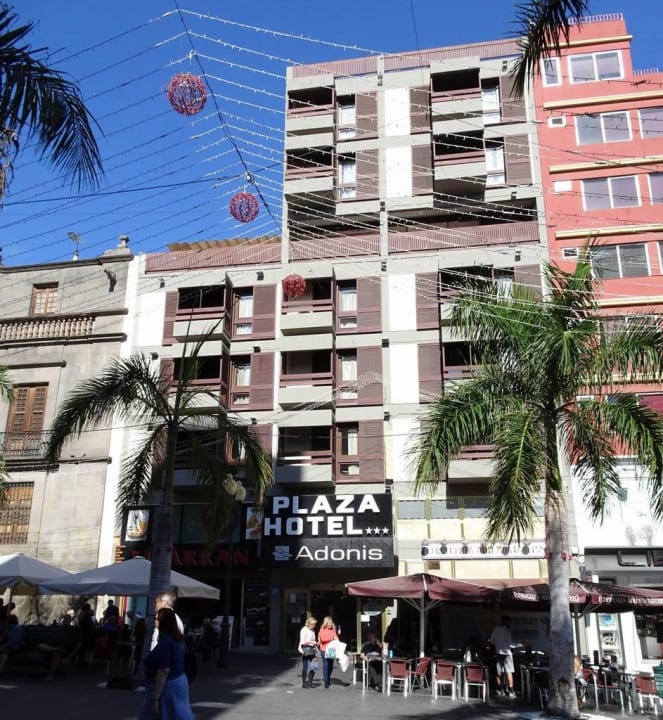 Square view Hotel Adonis Plaza Tenerife