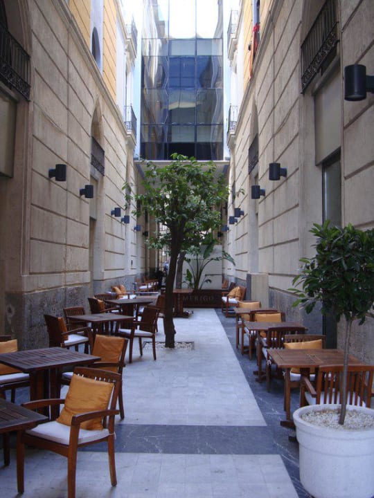 Innenhof Hotel Hospes Amerigo