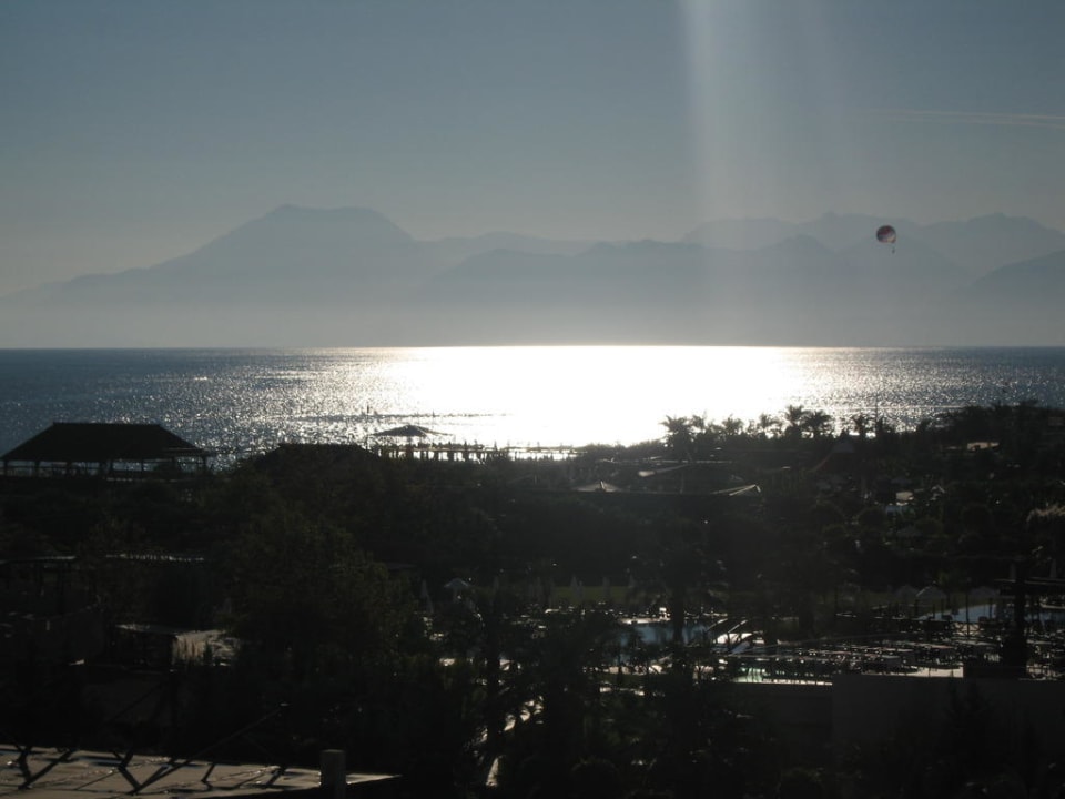 Zimmer Ausblick Sonnenuntergang Royal Wings Hotel