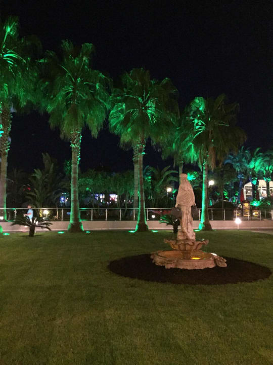 Beleuchtete Palmen Dobedan Exclusive Hotel And Spa