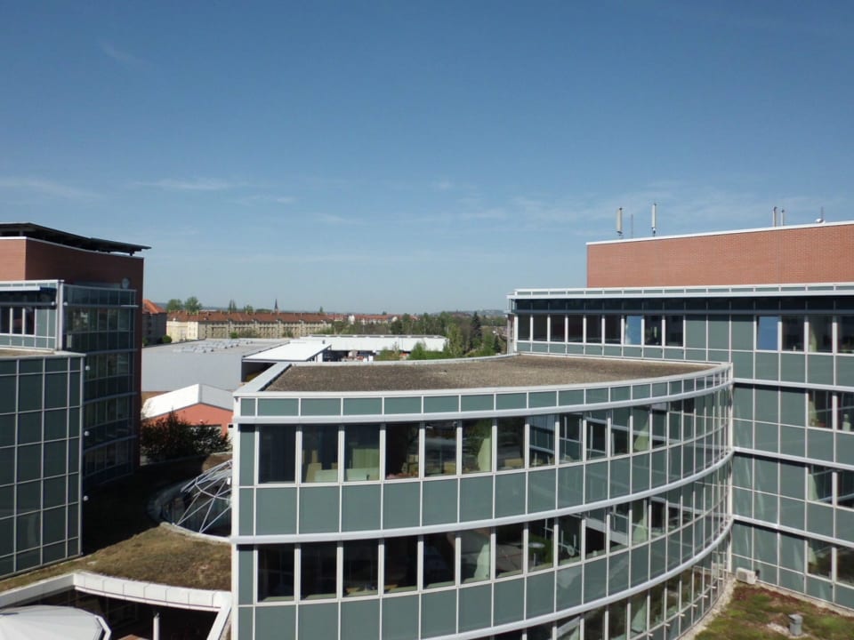Blick in den Innenhof NH Dresden Neustadt
