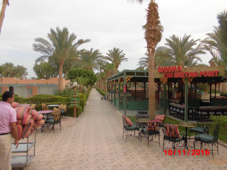 Vor der Shishabar Giftun Azur Resort