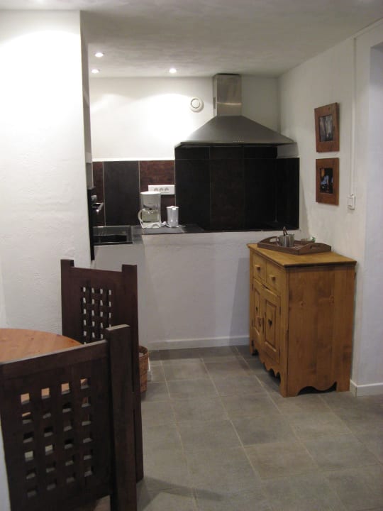 Küchenecke im Zimmer Hotel Auberge De La Poulcière