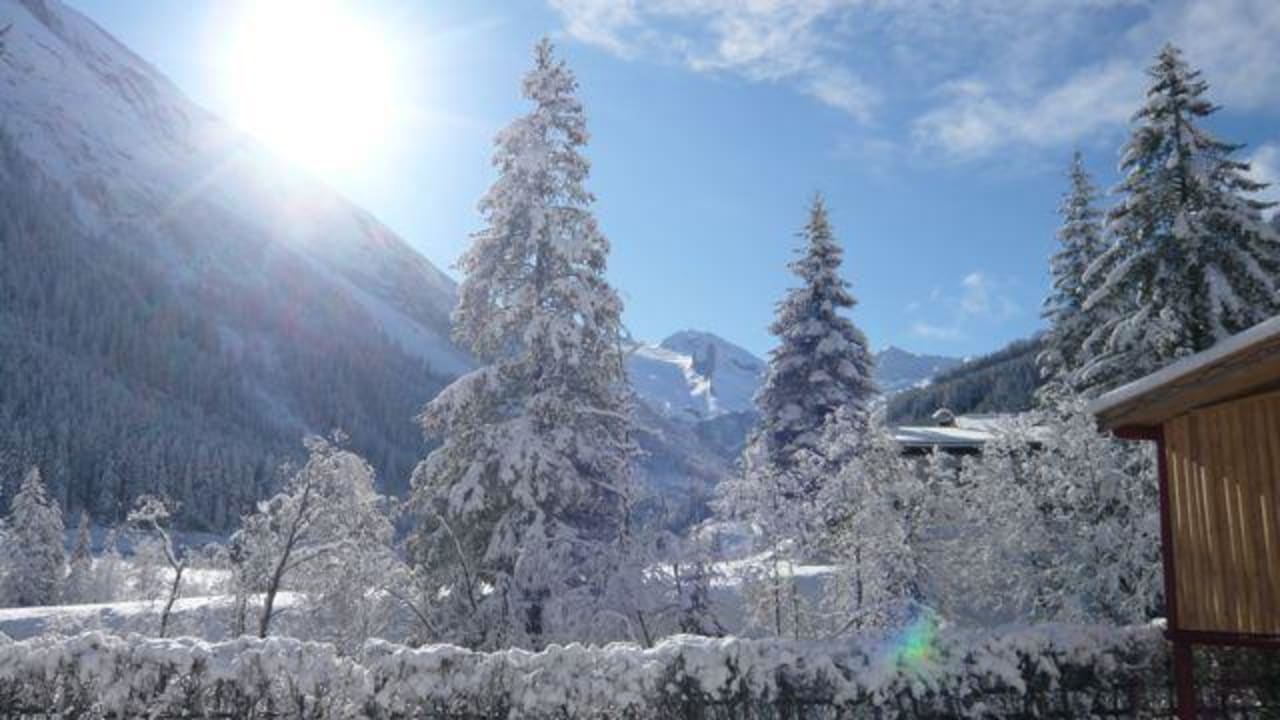 Winterlandschaft aus dem Bergland Adler Inn Tyrol Mountain Resort superior