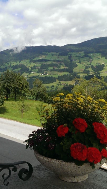 Ausblick ins Zillertal Pension Platzer