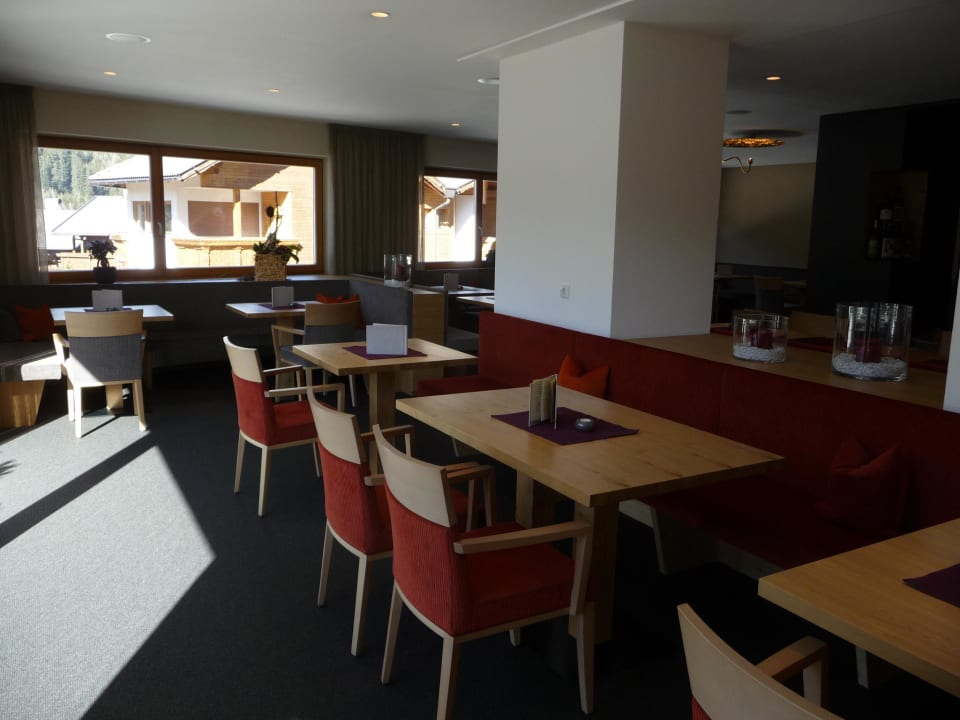 Räumlichkeiten Nachmittags-Buffet Hotel Valserhof