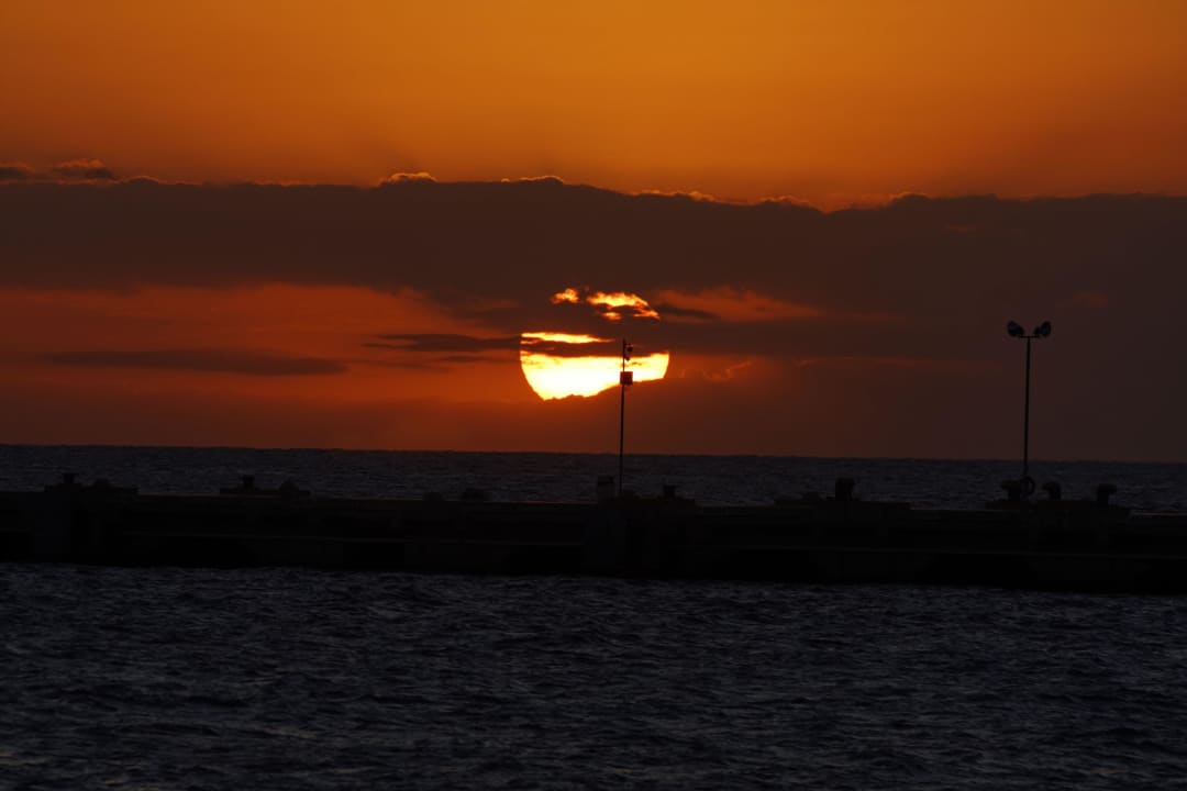 Sonnenuntergang Hotel Riu Palace Riviera Maya