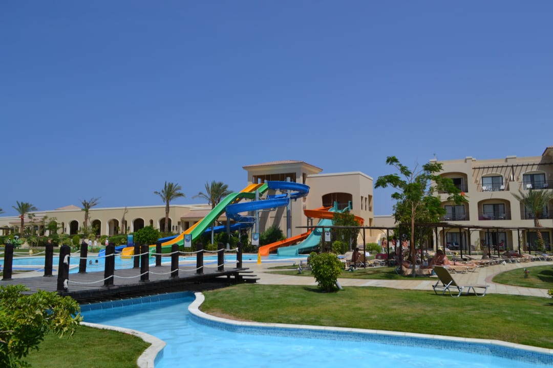Ein Teil der Rutschen JAZ Aquamarine Resort