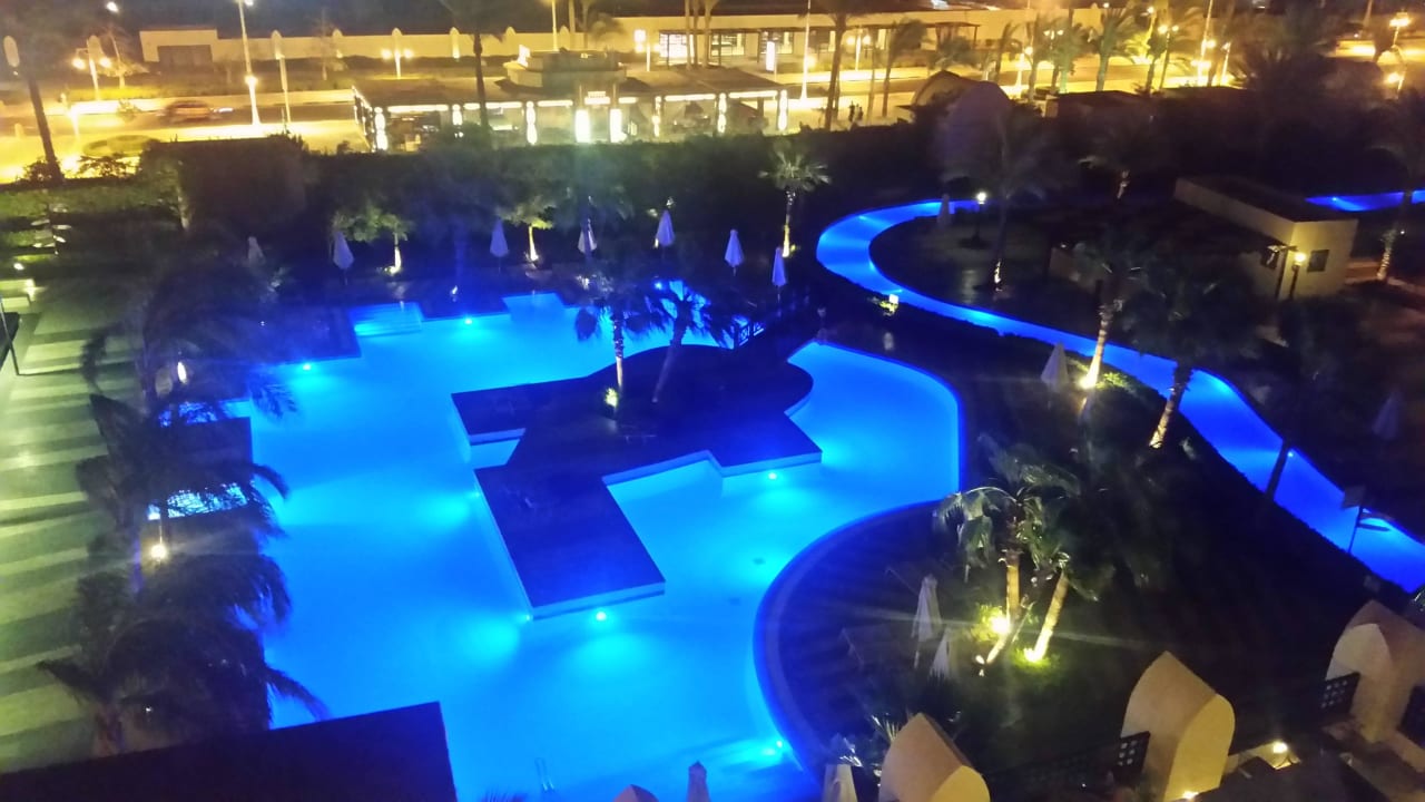 Ausblick vom Zimmer  Steigenberger Aqua Magic