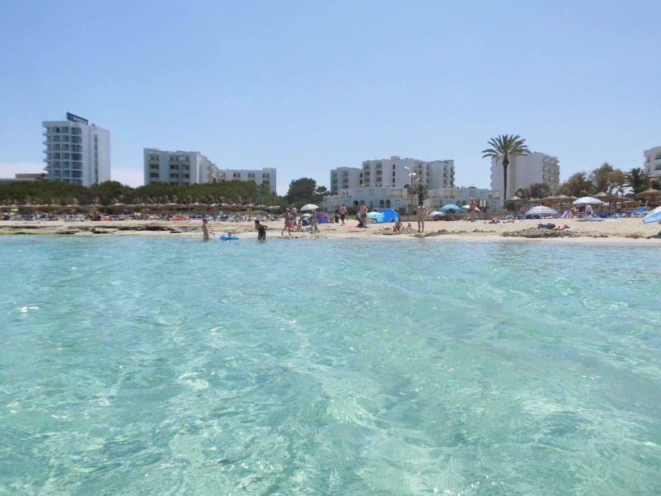 Vom Wasser aus Hipotels Bahia Grande