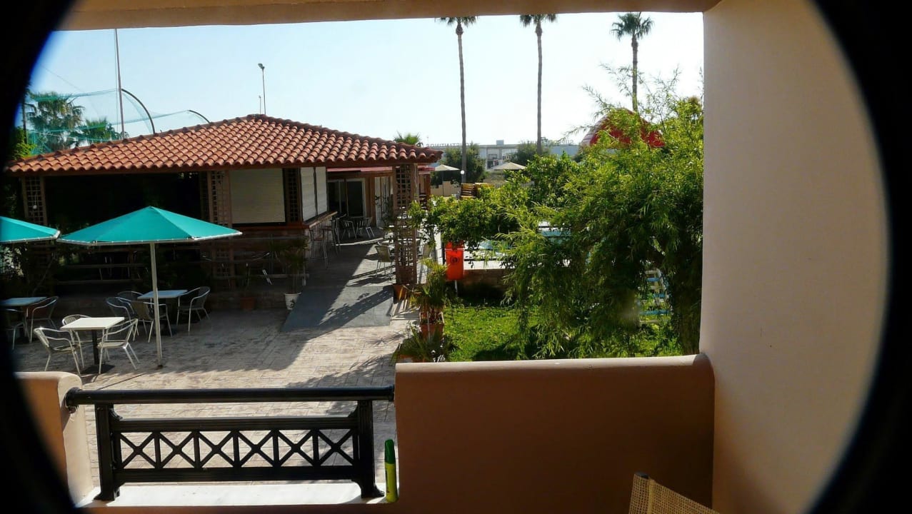Blick vom Balkon Ilios K Village Resort