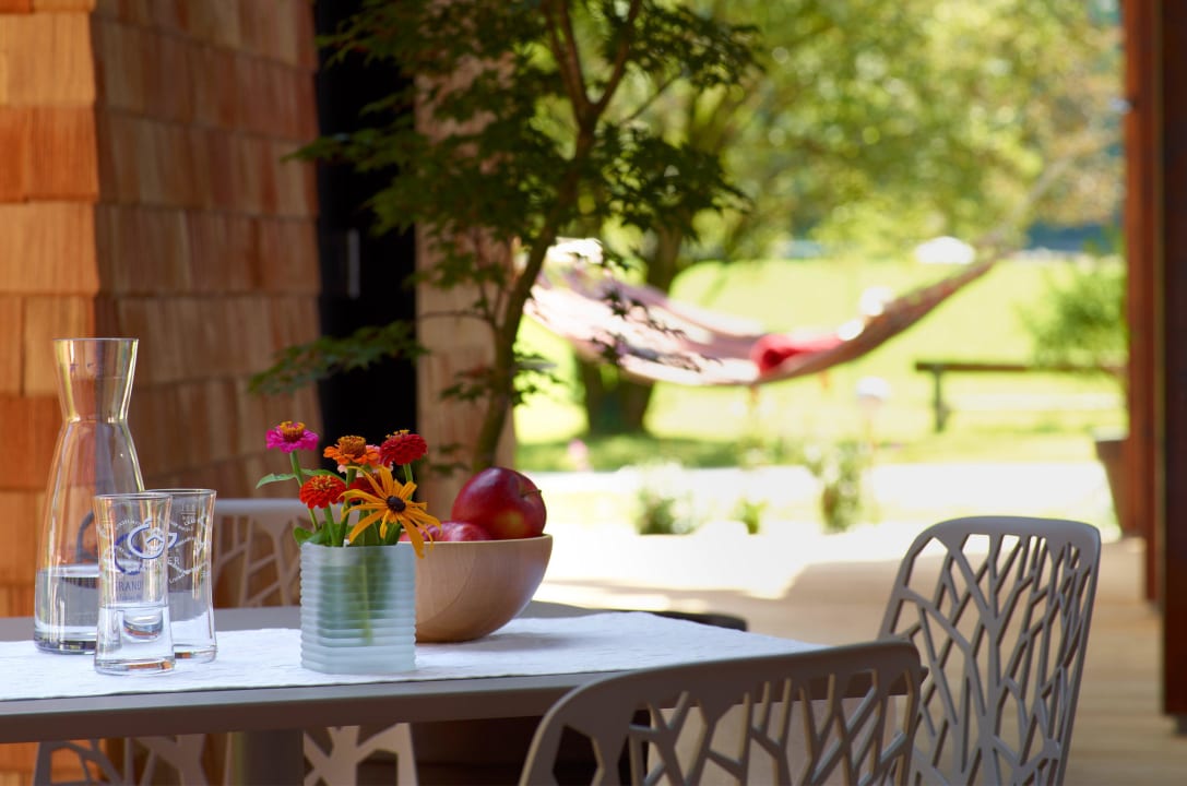 Sommer auf unserer Terrasse Hotel Zur Schanz
