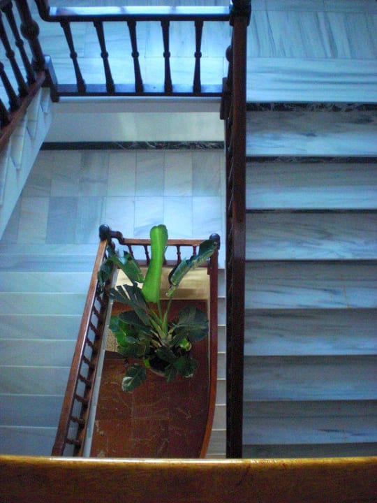 Sehr gepflegter Hausgang Hotel Osiris