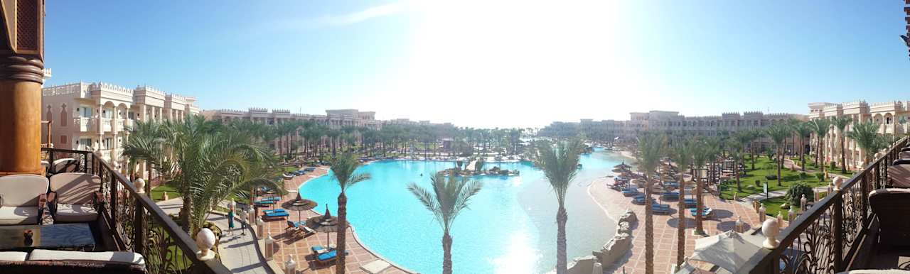 Ausblick  Pickalbatros Palace Resort