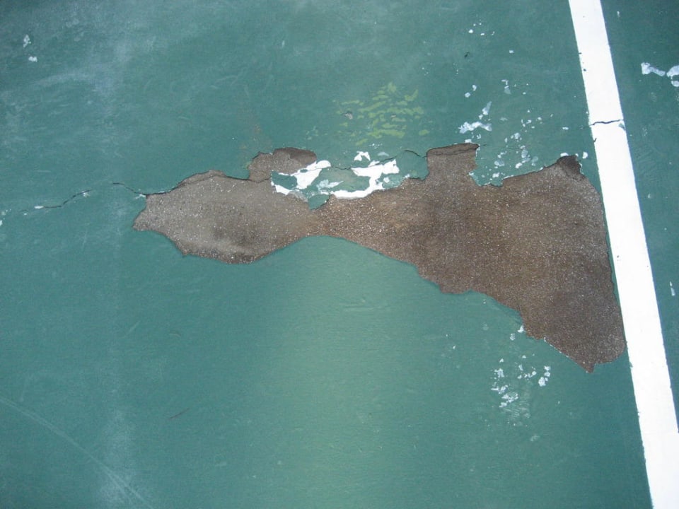 Zustand Tennisplatz Anantara Hua Hin Resort