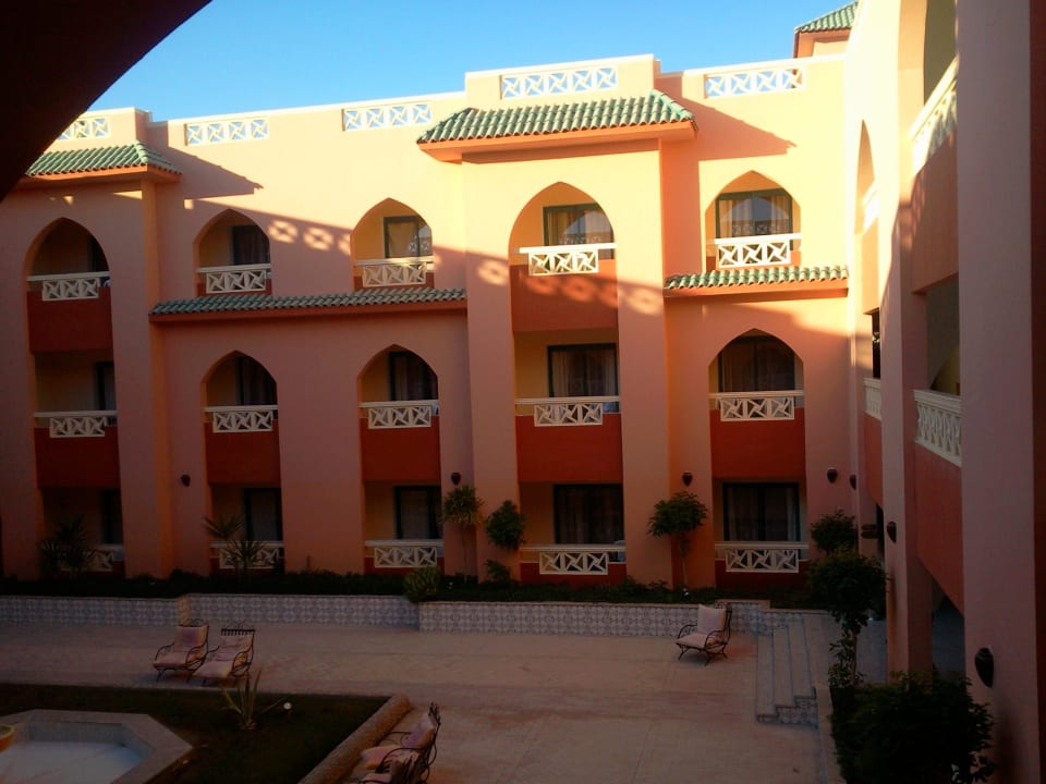 Bild vom Zimmerbalkon Pickalbatros Aqua Park Resort - Hurghada