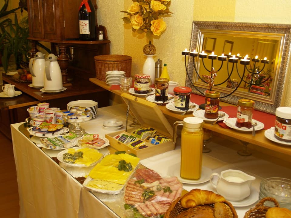 Frühstücksbuffet Hotel Wettiner Hof