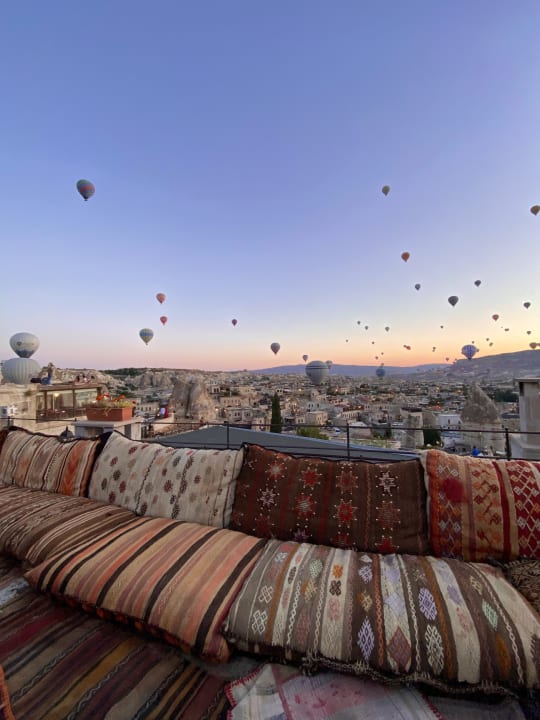 Ausblick Cappadocia Cave Lodge