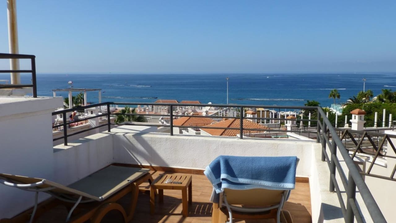 Dachterrasse mit Blick aufs Meer Lagos de Fañabé Beach Resort