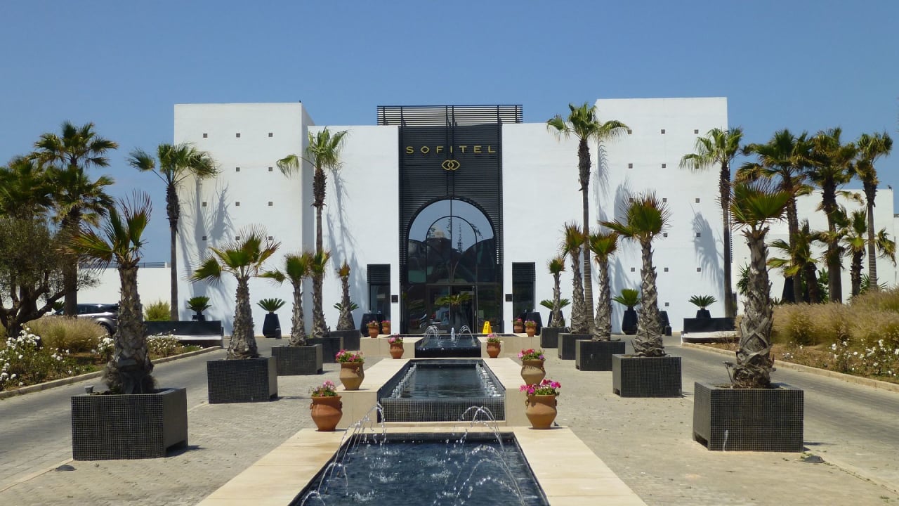 Eingangsbereich Hotel Sofitel Agadir Thalassa Sea & Spa