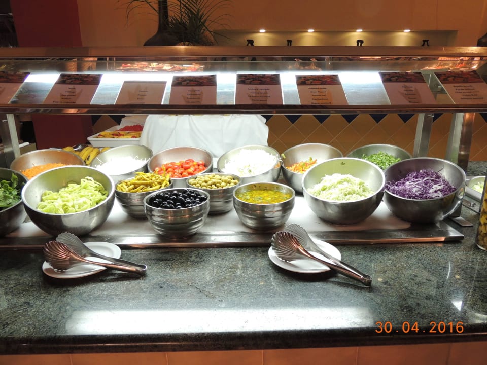 Salatbuffet Punta Cana Princess All Suites Resort & Spa
