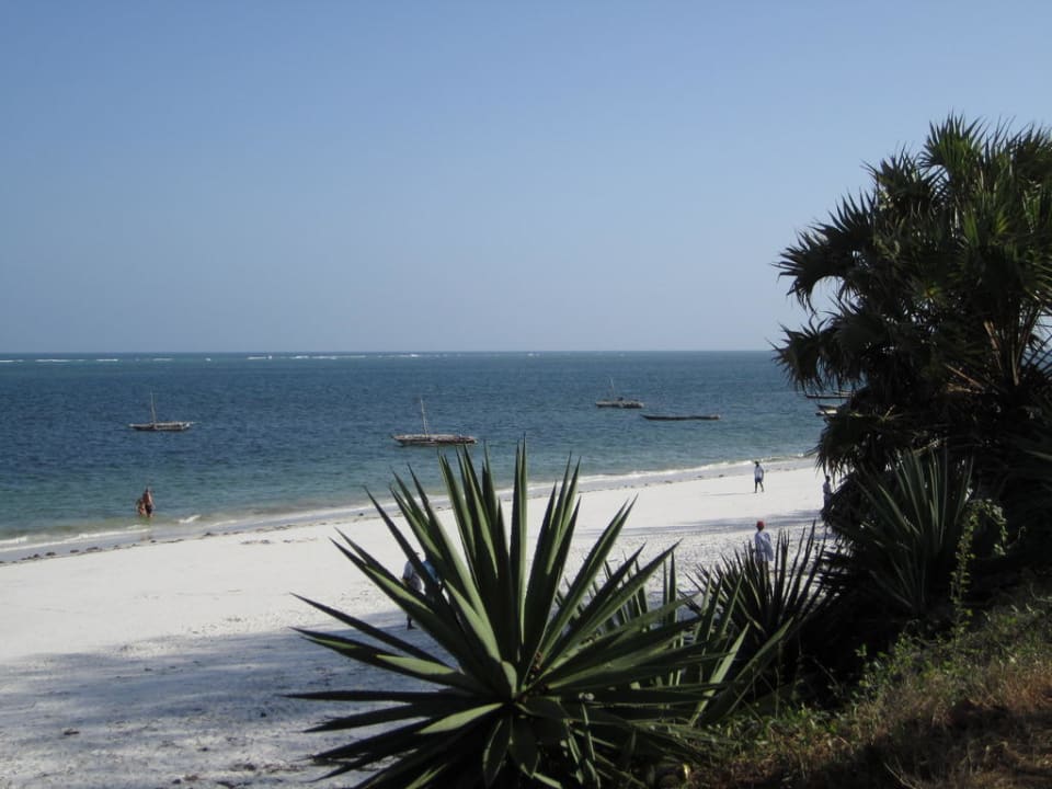 Blick auf dem Strand Reef Hotel Mombasa