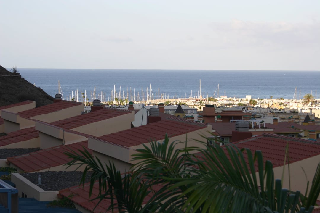 Ausblick auf den Hafen von Puerto de Mogan Hotel Cordial Mogán Playa