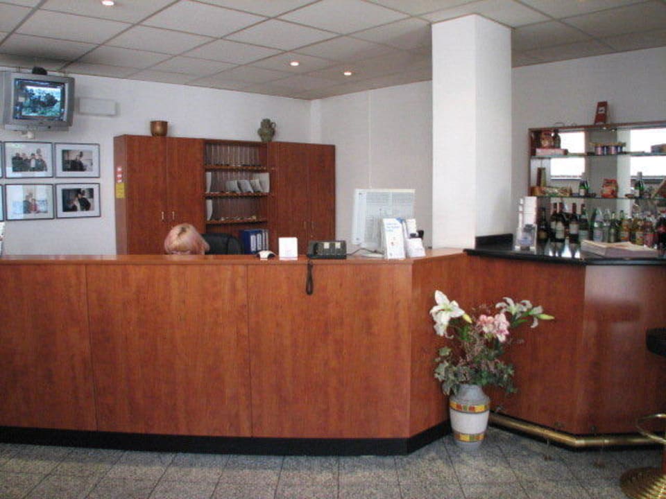 Rezeption. Hotel Rossija