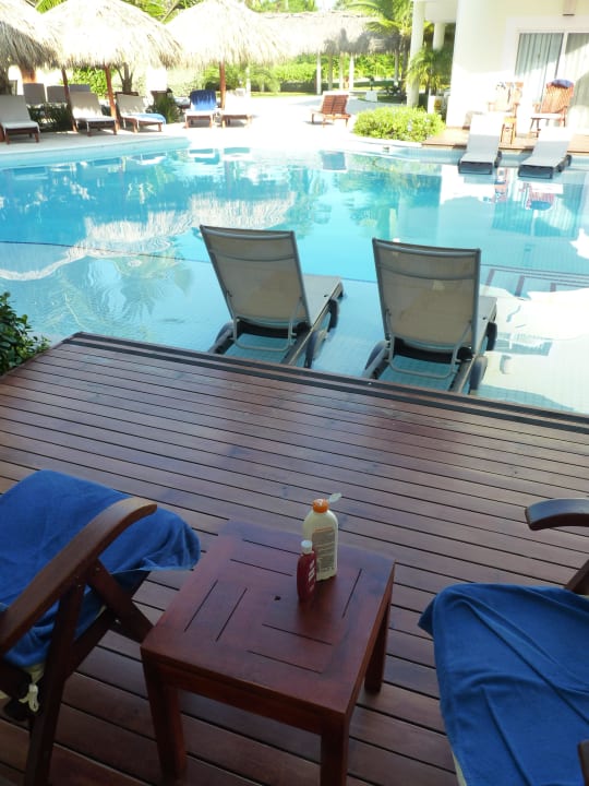Terrasse unserer Swimupsuite TRS Turquesa Hotel - Adults only