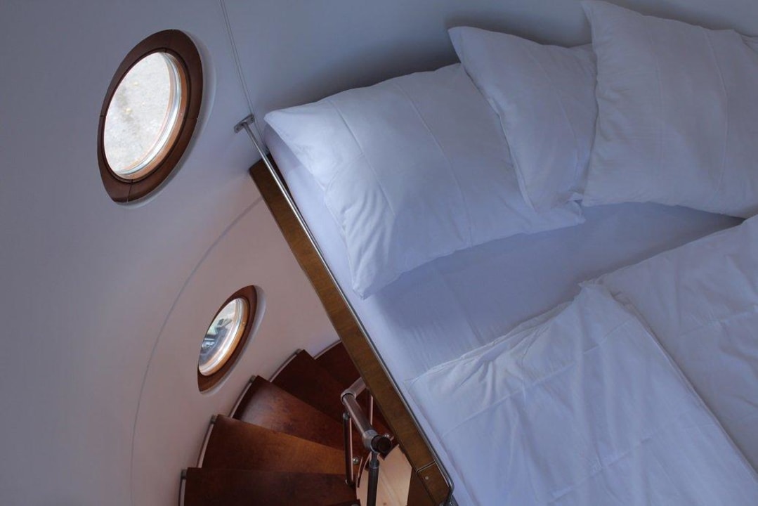 Hoteltower innen Qbe Hotel Heizhaus Berlin