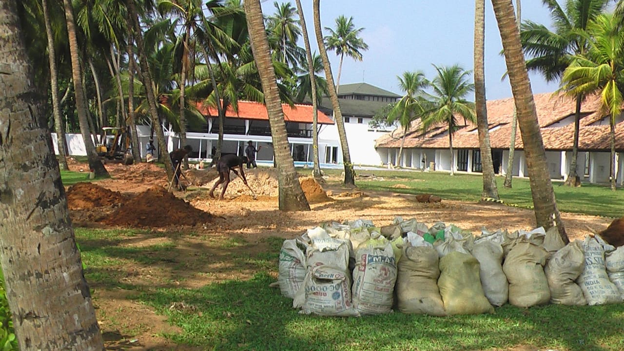 Baustelle Thaala Bentota