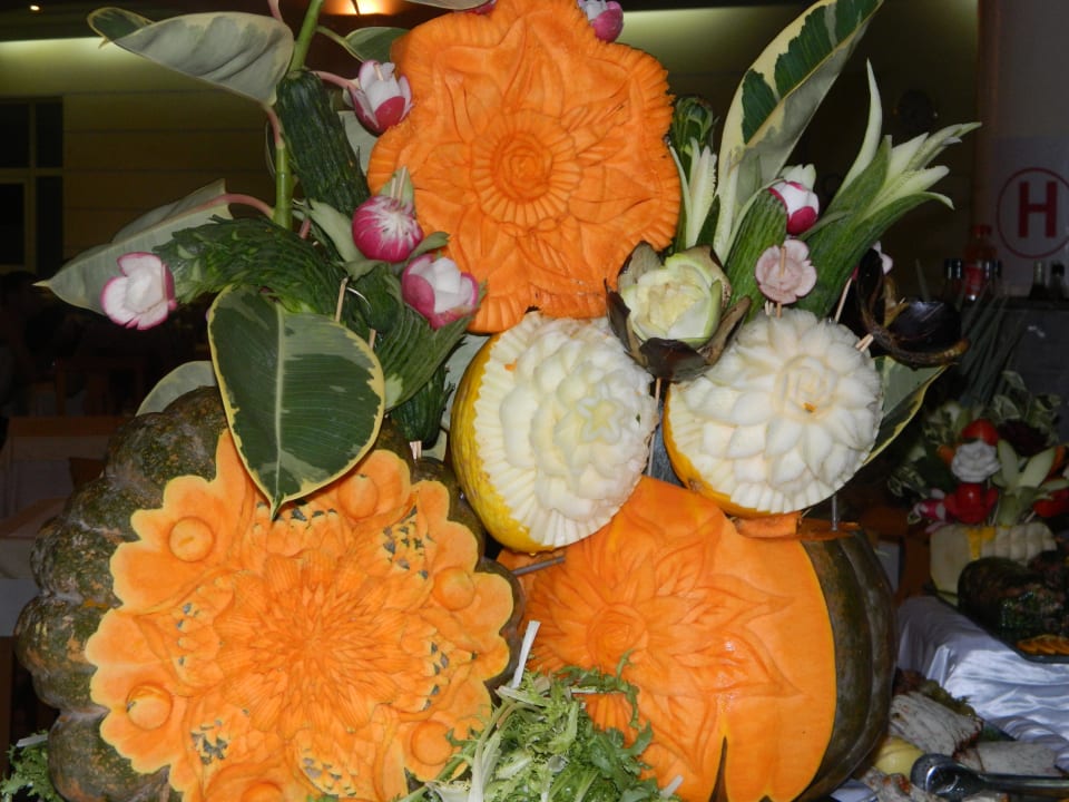 Déco des buffets Hotel El Mouradi Djerba Menzel