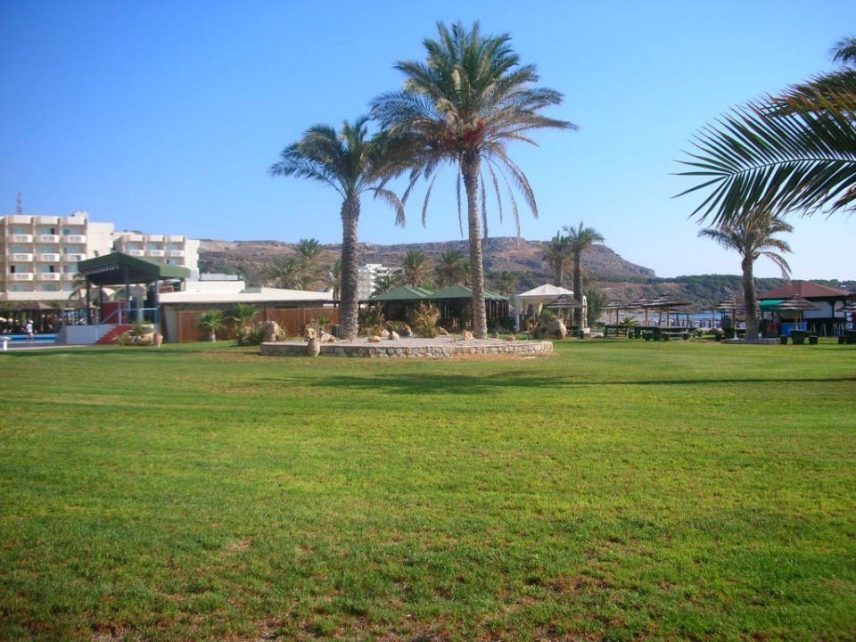 Die Gartenanlage Rodos Palladium Leisure & Wellness