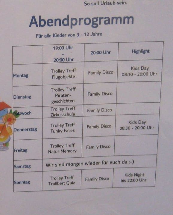 Animationsprogramm für Kinder und Jugendliche Kipriotis Village Resort