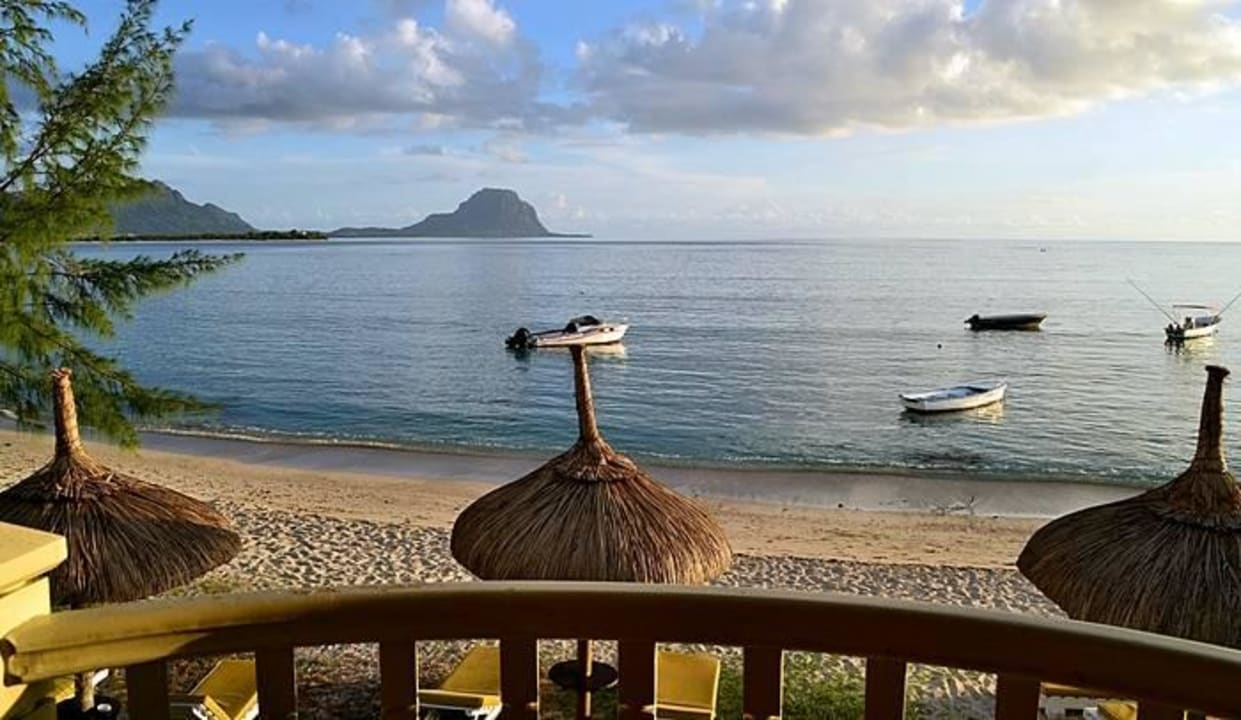 Kurz vor Sonnenuntergang von unserem Balkon Hotel La Mariposa