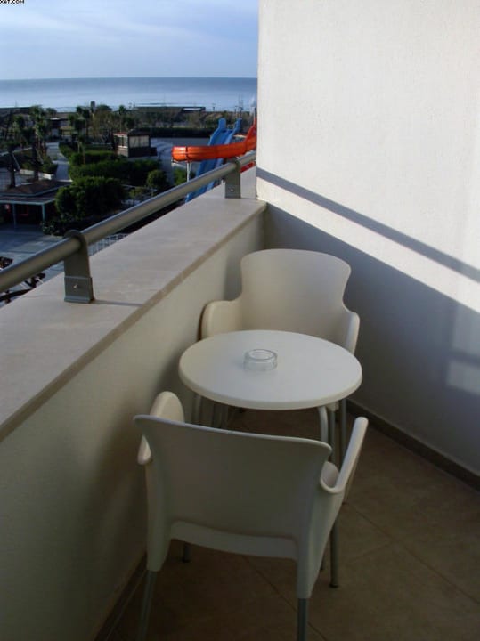 Kleiner Balkon Sunis Evren Beach Resort Hotel & Spa