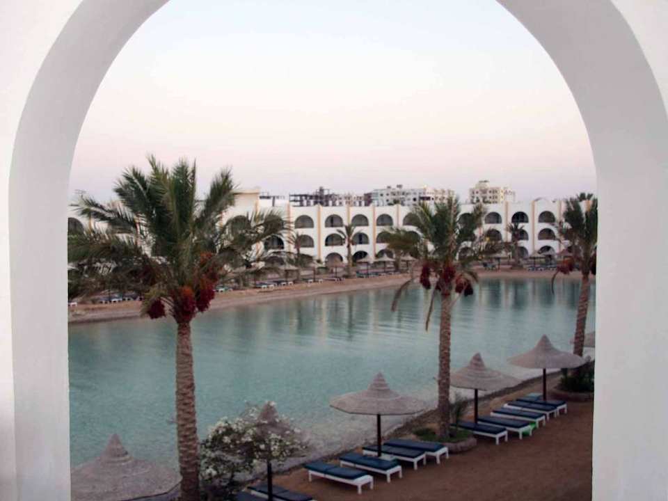Ausblick in die andere Richtung Arabia Azur Resort