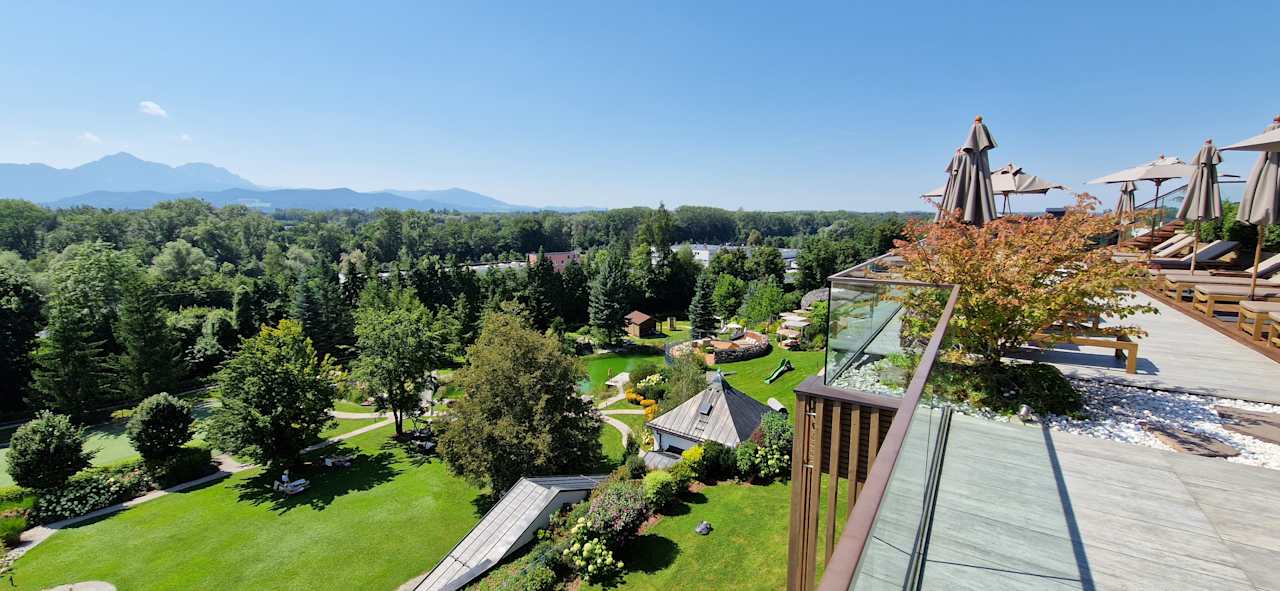Ausblick Genussdorf Gmachl - Hotel & Spa