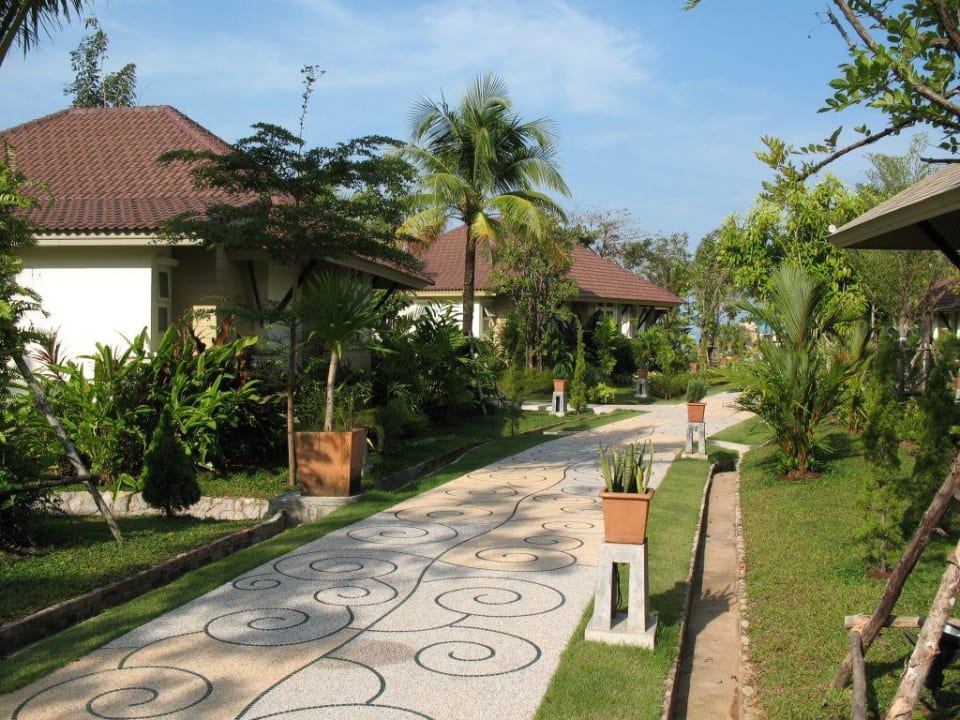 Gartenanlage Baan Khaolak Beach Resort