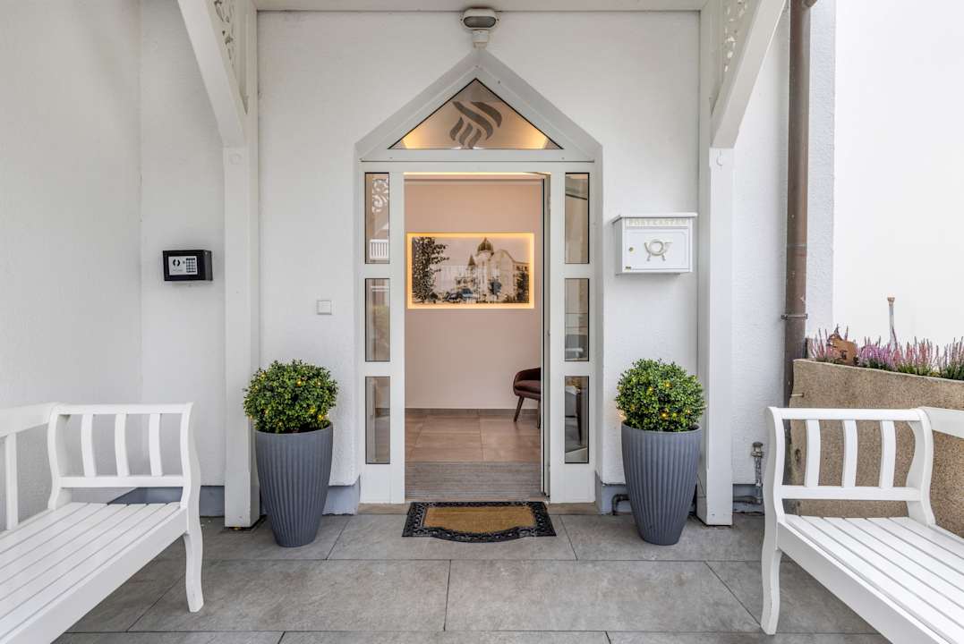 Außenansicht Strandhotel zur Promenade