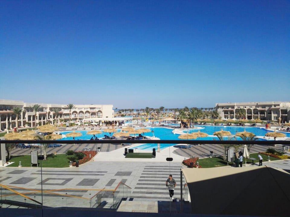 Ausblick Rezeption/Bar  Pickalbatros Royal Moderna Resort-Sharm El Sheikh