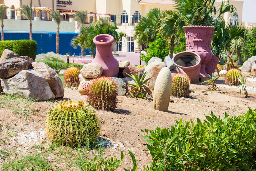 Gartenanlage Cleopatra Luxury Resort Makadi Bay