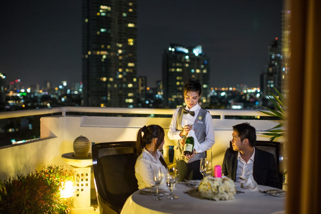 Ausblick Ramada Plaza by Wyndham Bangkok Menam Riverside
